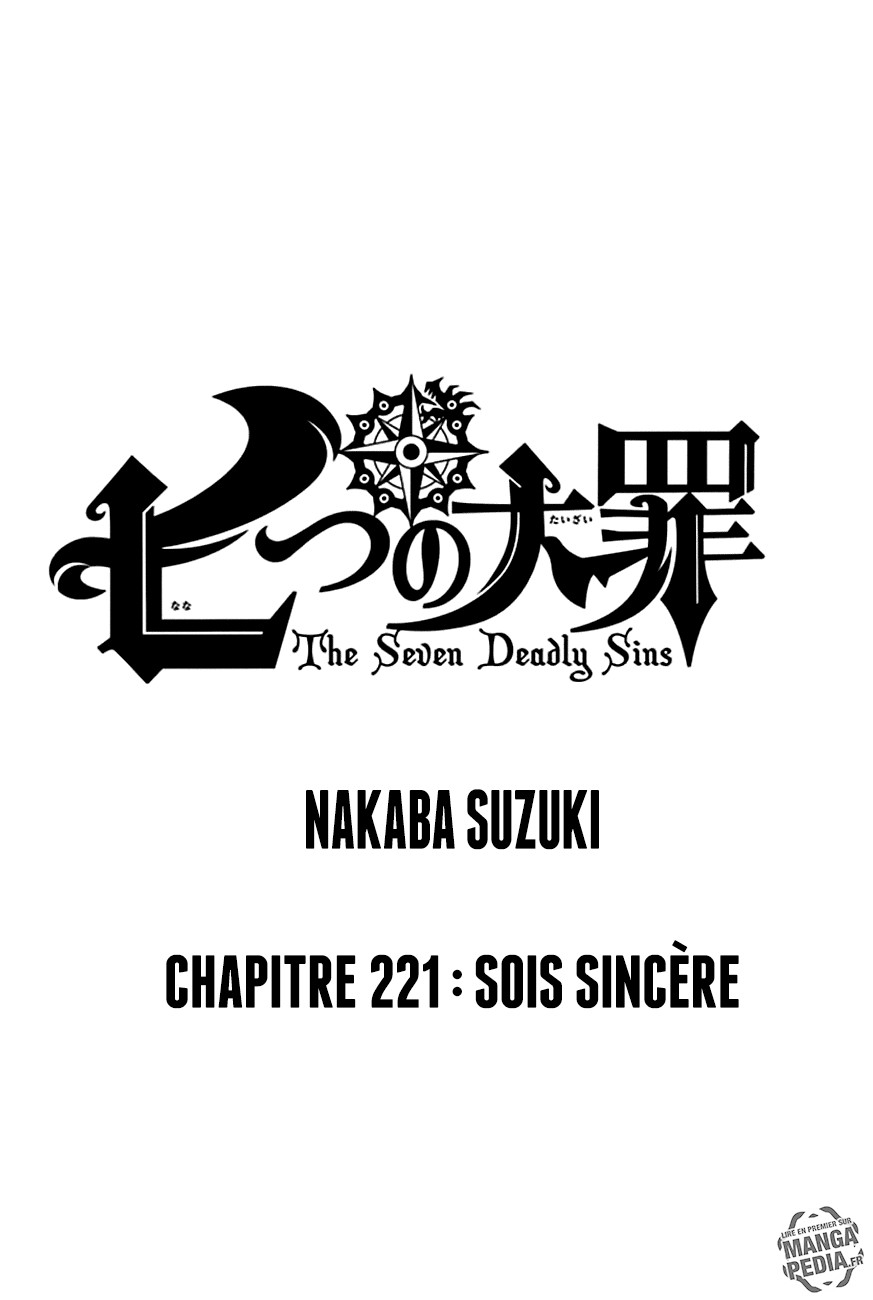 Nanatsu No Taizai: Chapter 223 - Page 1
